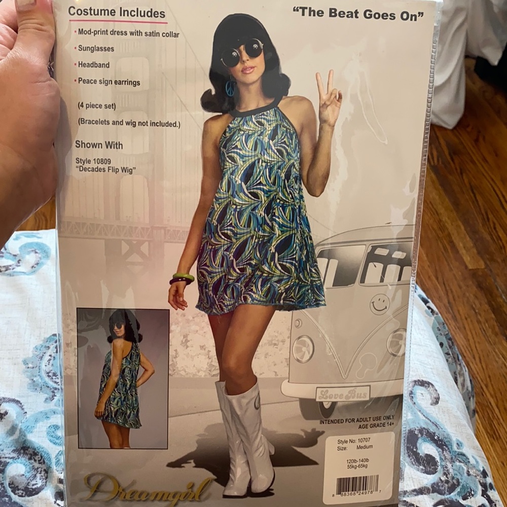 The beat goes on 70’s Halloween costume! NEW!